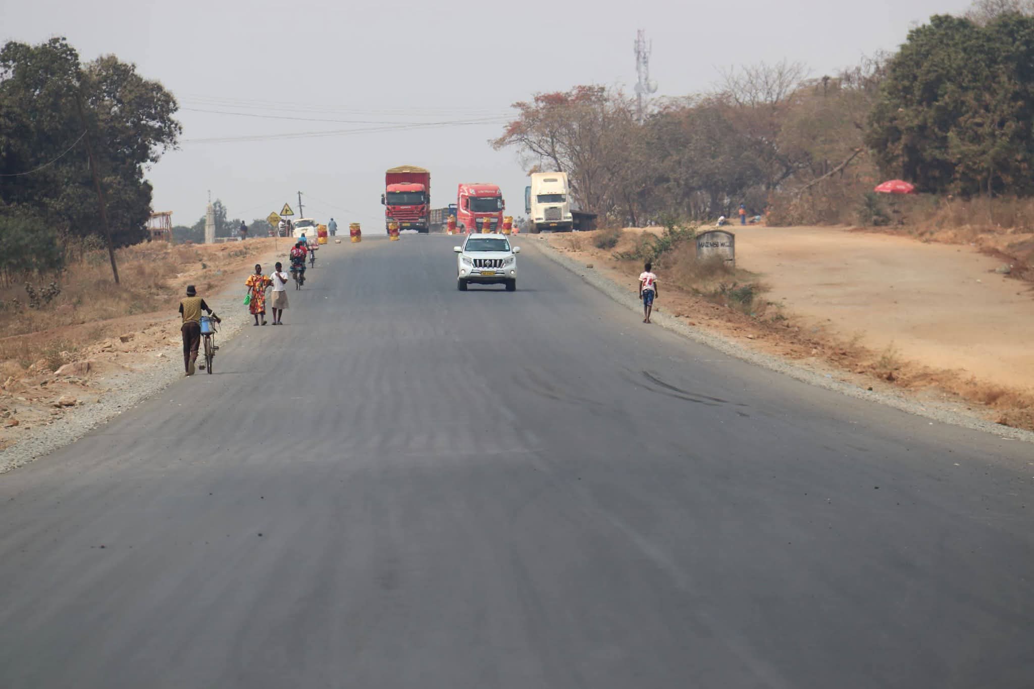 Rehabilitation Works Progress on the 55-Kilometre Nsipe–Liwonde Road
